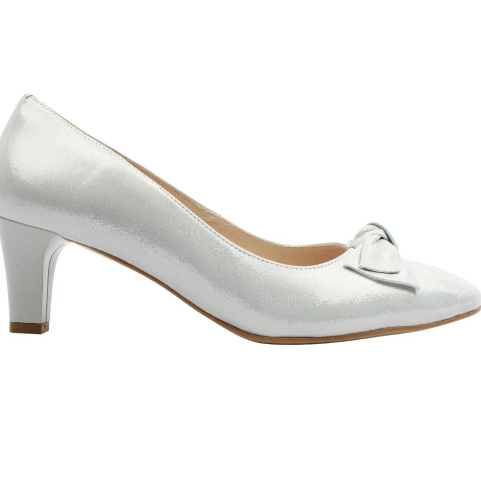 7705 024 Shoe - White Silver