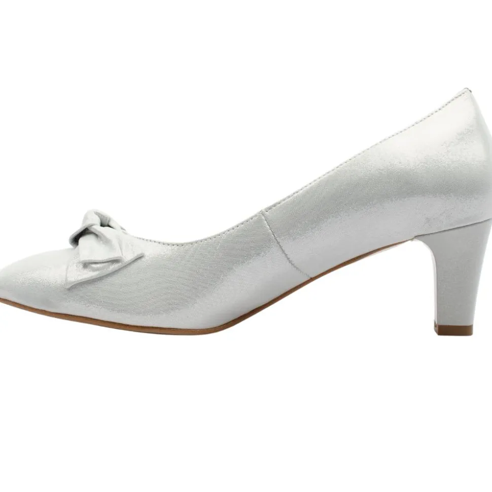 7705 024 Shoe - White Silver