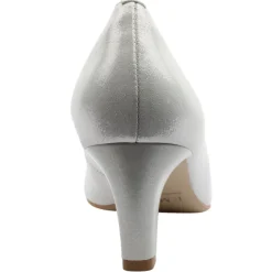 7705 024 Shoe - White Silver