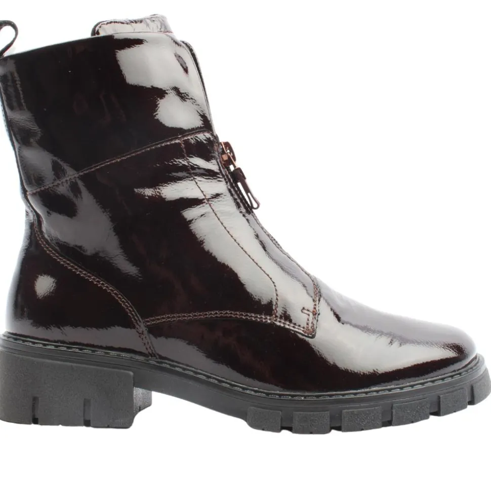 23130 Ankle Boot - Wine