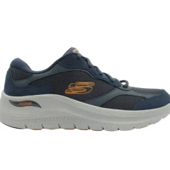 232702 Arch Fit Trainer - Navy Orange