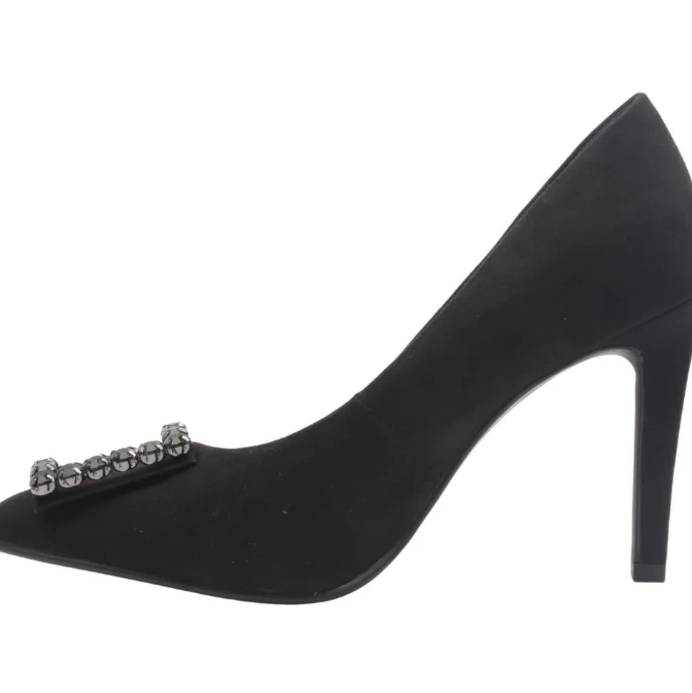 22428 Block Heel Court - Black