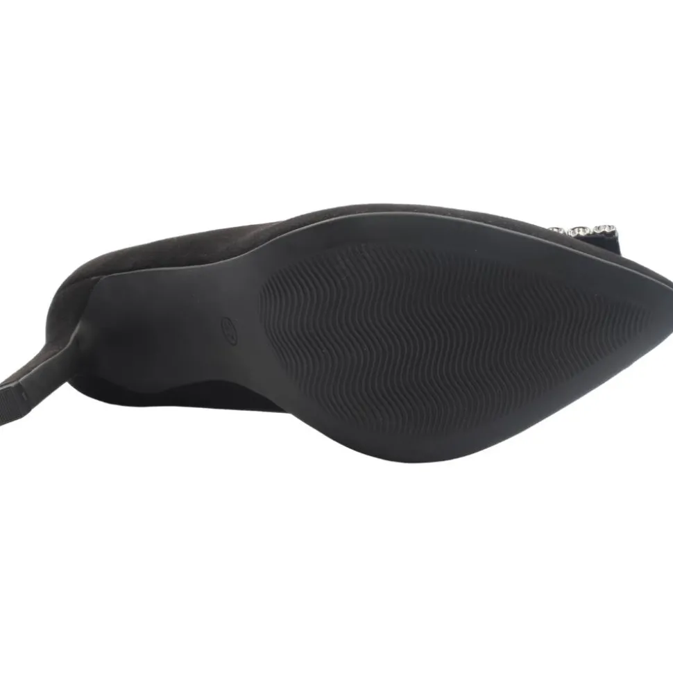 22428 Block Heel Court - Black