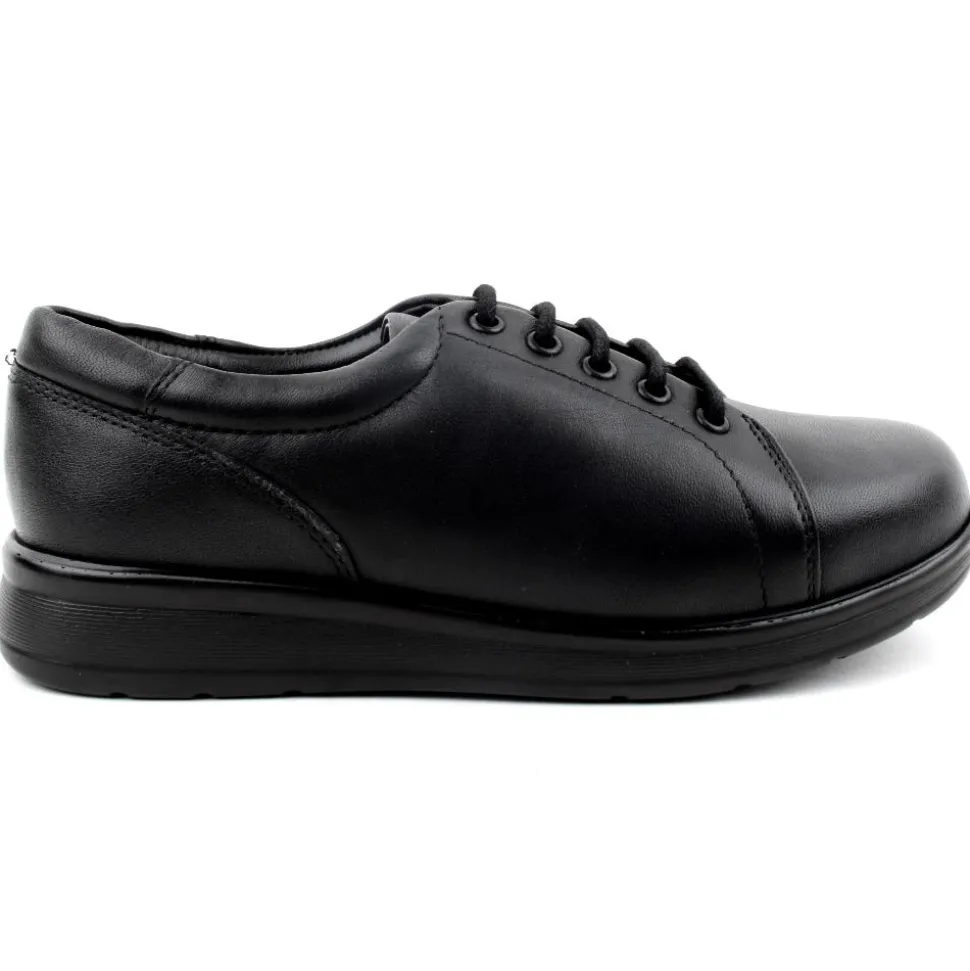 78945 Bracken 2V Laced Shoe - Black