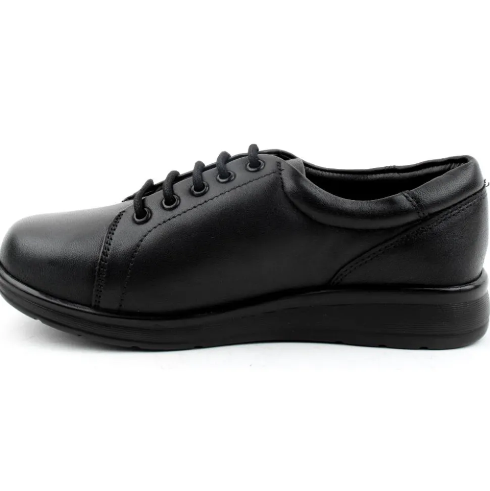 78945 Bracken 2V Laced Shoe - Black