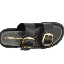 27239 Buckle Mule - Black