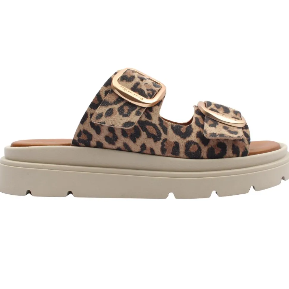 27239 Buckle Mule - Leopard