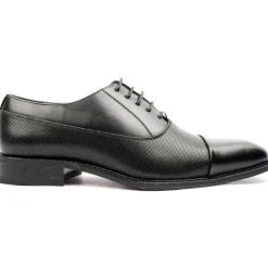 207 Cap Tie Shoe - Black