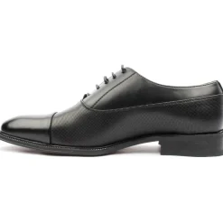 207 Cap Tie Shoe - Black