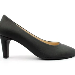 31410 Court Shoe - Black Glitter