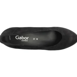 36180 Court Shoe - Black Sparkle