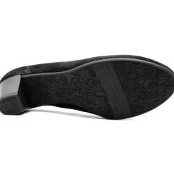 36180 Court Shoe - Black Sparkle