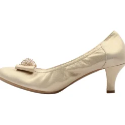 3047 Court Shoe - Gold