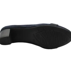 22465 Court Shoe - Navy Suede Nubuck