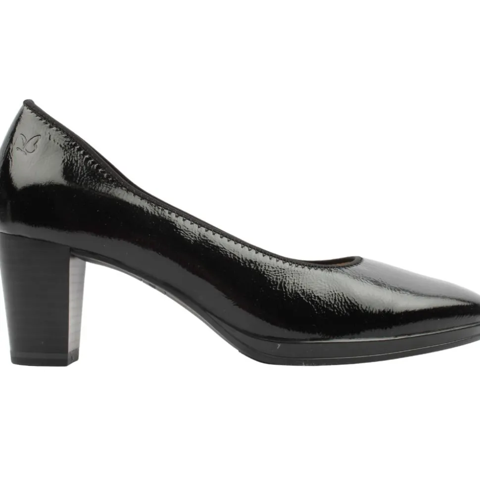 22400 Dress Court Shoe - Black Patent