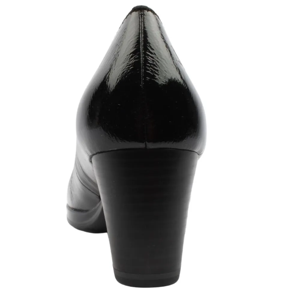 22400 Dress Court Shoe - Black Patent