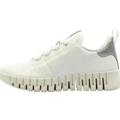 218203 Gruuv Laced Shoe - White Grey