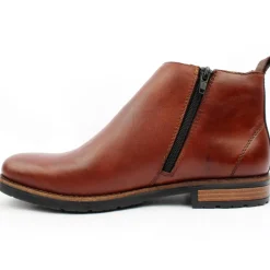 14653 Gusset Boot - Dark Tan