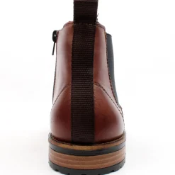 14653 Gusset Boot - Dark Tan