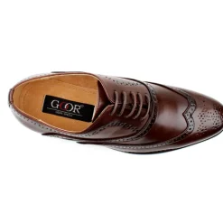 127 Laced Dress Shoe - Dark Brown