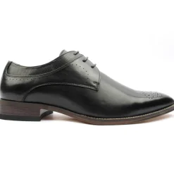 -176 Laced Shoe - Black