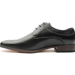 -176 Laced Shoe - Black