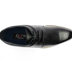 -176 Laced Shoe - Black