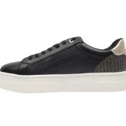 23313 Laced Shoe - Black Gold