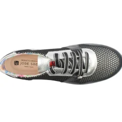 3536 Laced Shoe - Black Multi