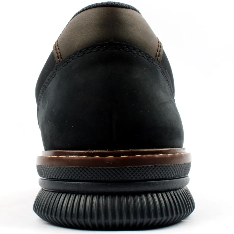 14408 Laced Shoe - Navy Suede Nubuck