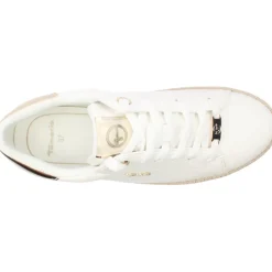 23713 Laced Shoe - White Gold