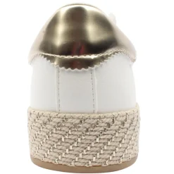 23713 Laced Shoe - White Gold