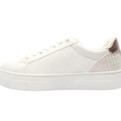 23313 Laced Shoe - White Gold