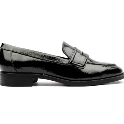 24304 Loafer Shoe - Black Patent