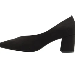 22416 Low Heel Shoe - Black Suede