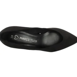 22416 Low Heel Shoe - Black Suede