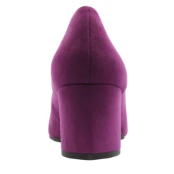 22416 Low Heel Shoe - Purple