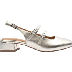 29510 Low Sling Back - Platinum