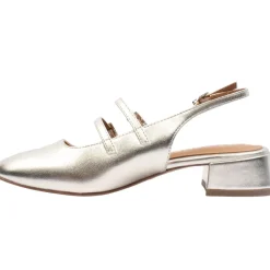 29510 Low Sling Back - Platinum