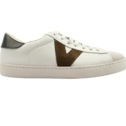 1126142 Main White Shoe - Khaki