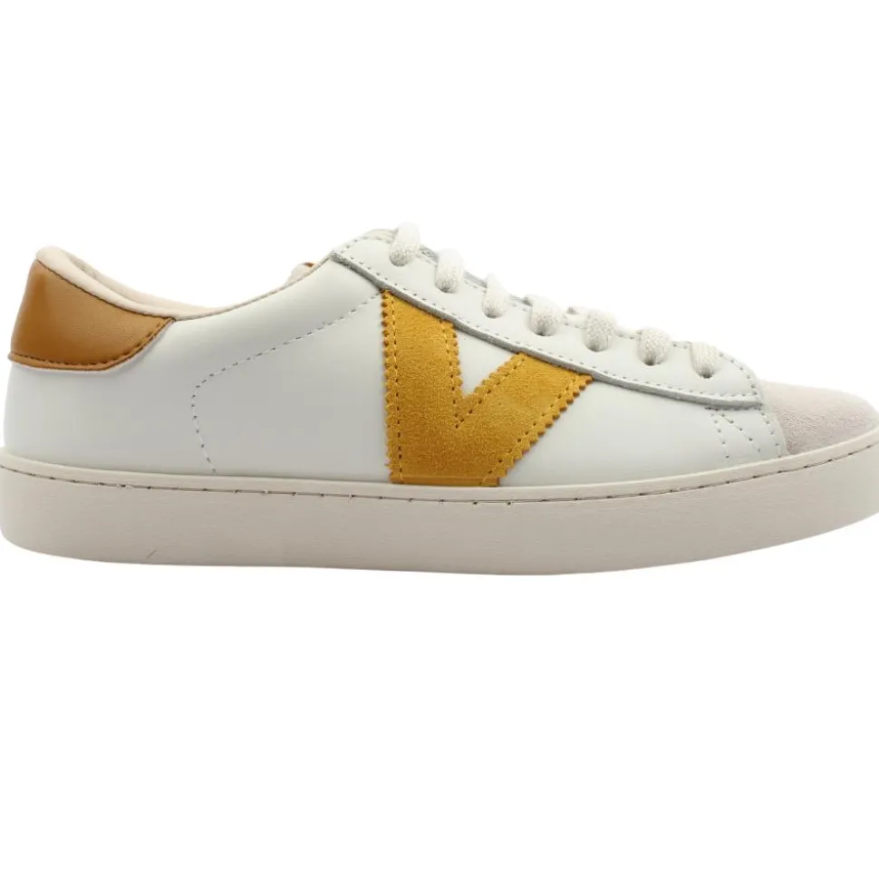 1126142 Main White Shoe - Mustard