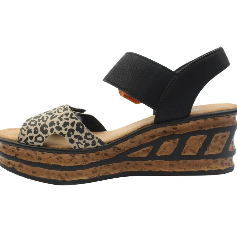 68176 Sandal - Beige Blk