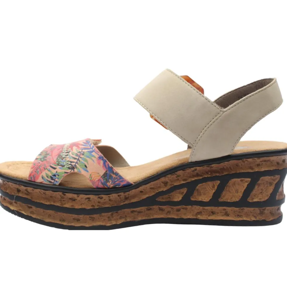 68176 Sandal - Beige Multi