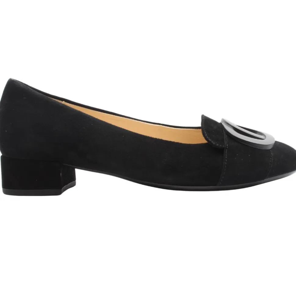 51323 Shoe - Black Suede