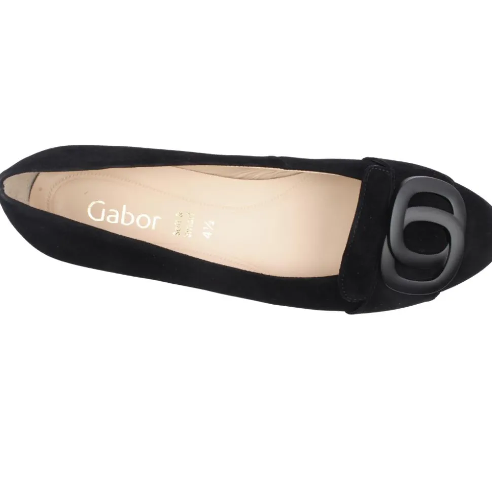 51323 Shoe - Black Suede