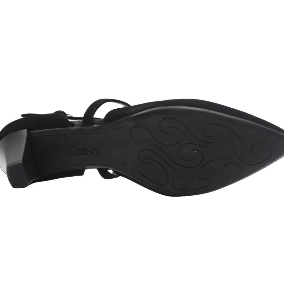 01363 Shoe - Black Suede