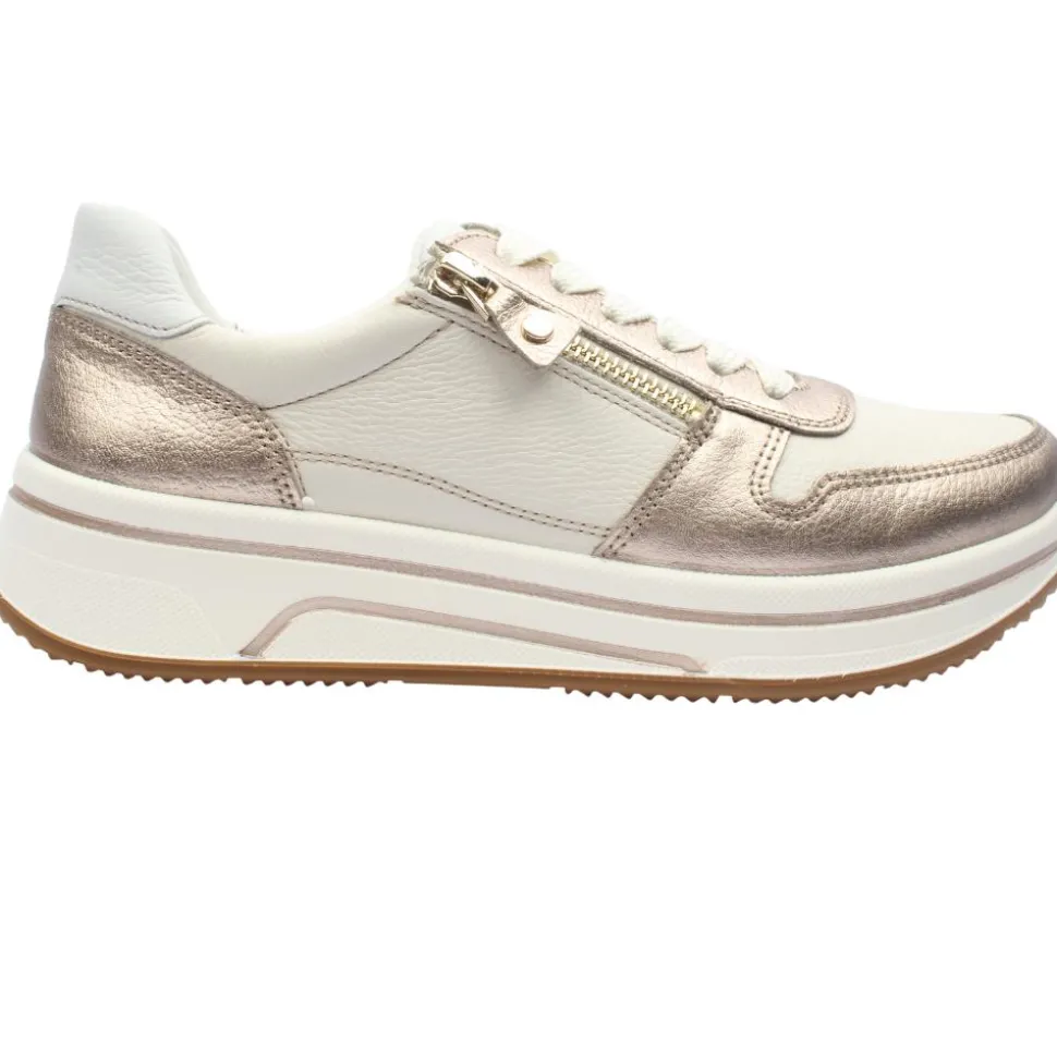 27540 Shoe - Cream Gold