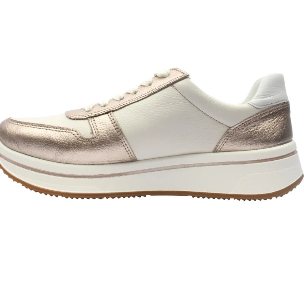 27540 Shoe - Cream Gold