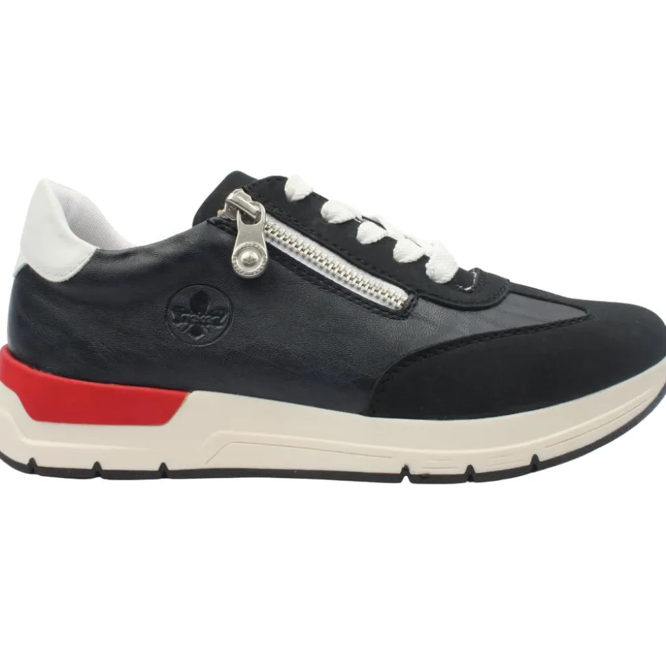 58923 Shoe - Navy/Red