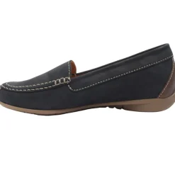 64260 Shoe - Navy/Tan